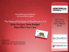Webinar segment: How the 2021 State Budget May Affect Your Care