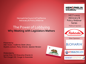 Webinar clip: Why Meeting with Legislators Matters