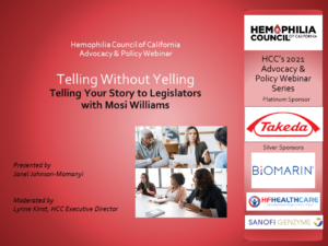 Clip: An Example of Telling Your Story to Legislators with Mosi Williams