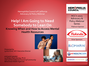 Webinar Segment- Part 1 of "Help! I Am Going to Need Somebody to Lean On"