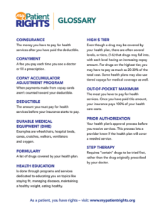 Glossary of Insurance Terms